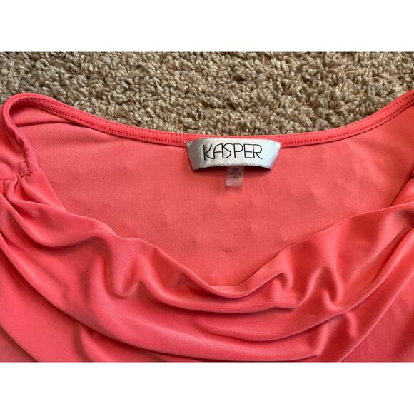 Kasper Cowl Neck Cap Top - Size 2X*** - Picture 4 of 7